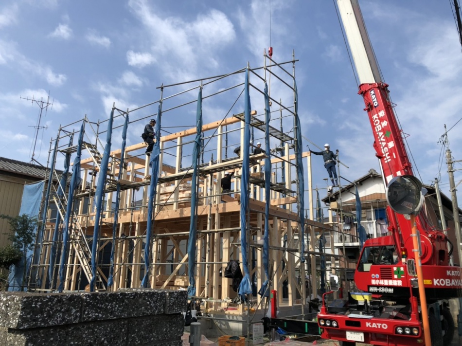 さいたま市O様邸は上棟しました。