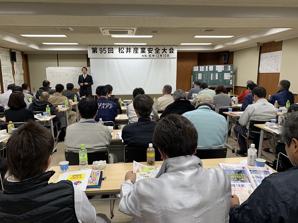 協力業者勉強会も100回近くになりました。