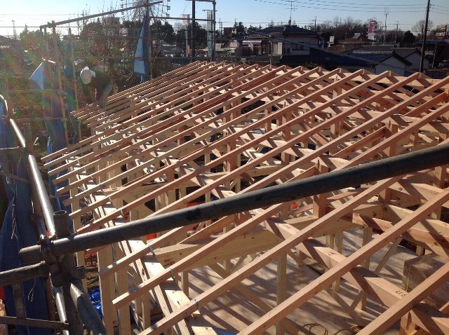 【千葉県野田市】N様邸建て方です。イシンホーム三郷店 松井産業