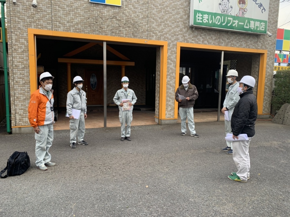 第499回目の安全品質パトロールを行いました。