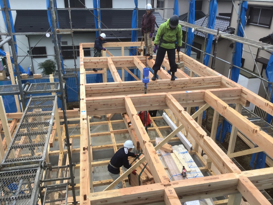 【野田市】T様邸は上棟しました。松井産業