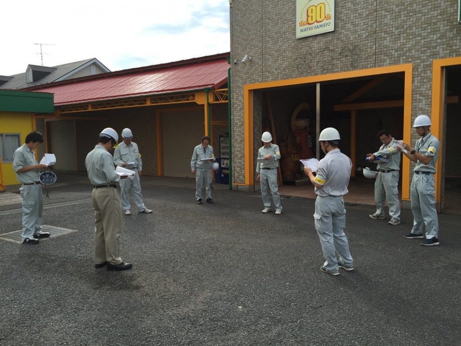 第272回安全パトロールを行いました。松井産業