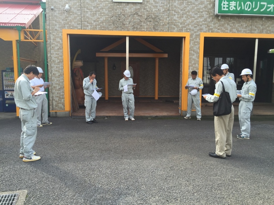 第279回安全パトロールを行いました。松井産業