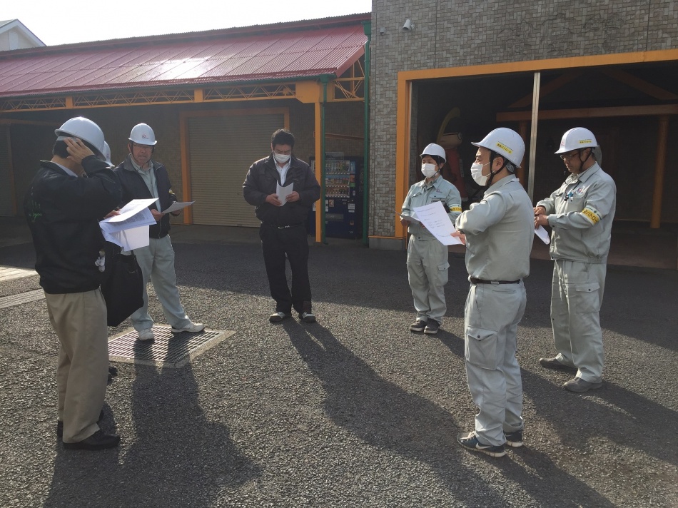 安全パトロールを行いました。松井産業