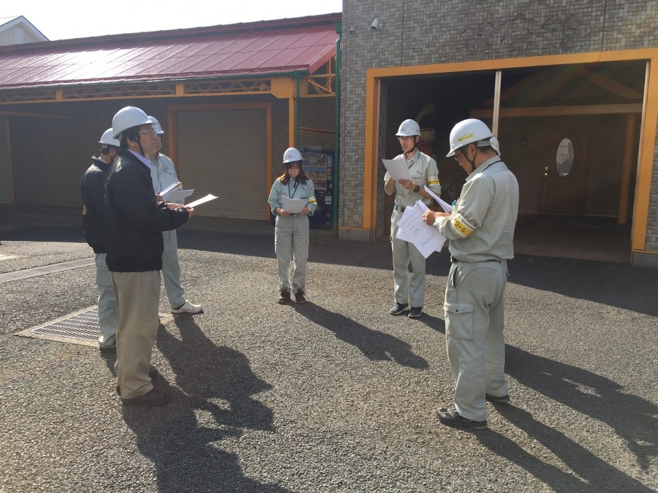 毎週の現場パトロールを行いました。松井産業