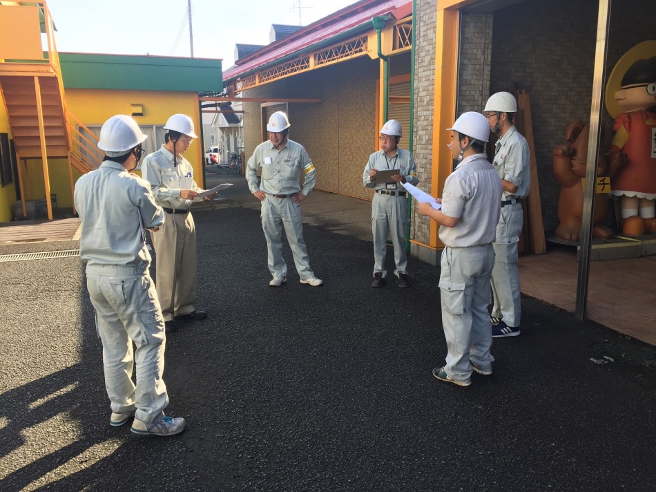 毎週行っている安全パトロールを行いました。388回目