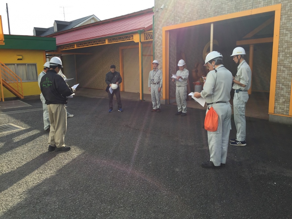 安全パトロールを行いました。松井産業