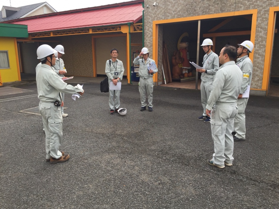 第395回目の安全パトロールを行いました。松井産業