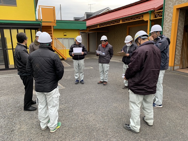 第407回目の安全パトロールを行いました。松井産業