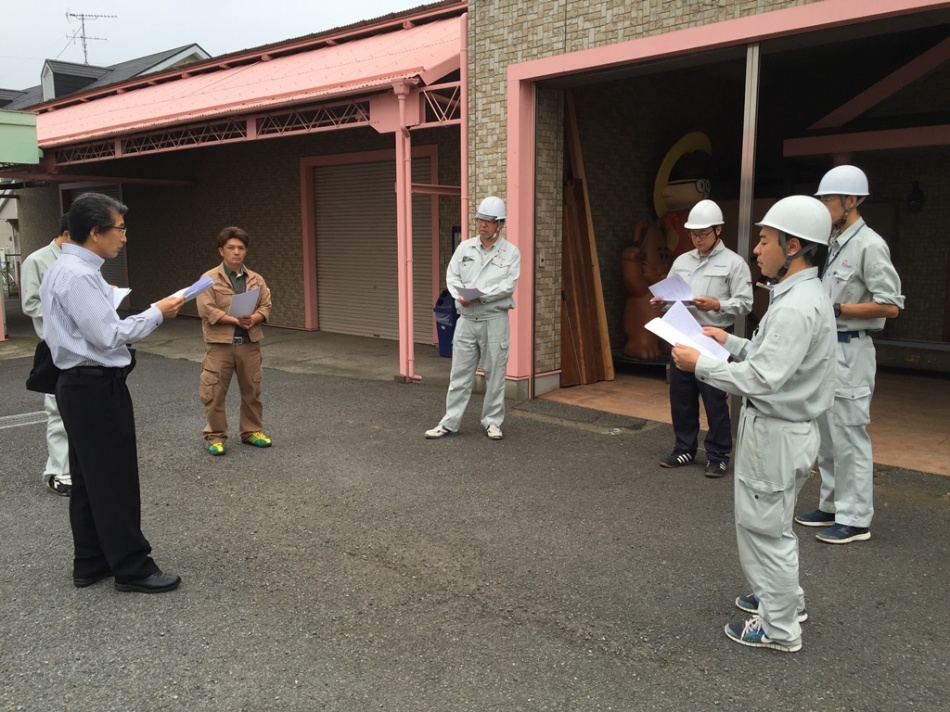【第263回安全パトロール】現場の環境整備や職人のマナーについてチェックします。松井産業