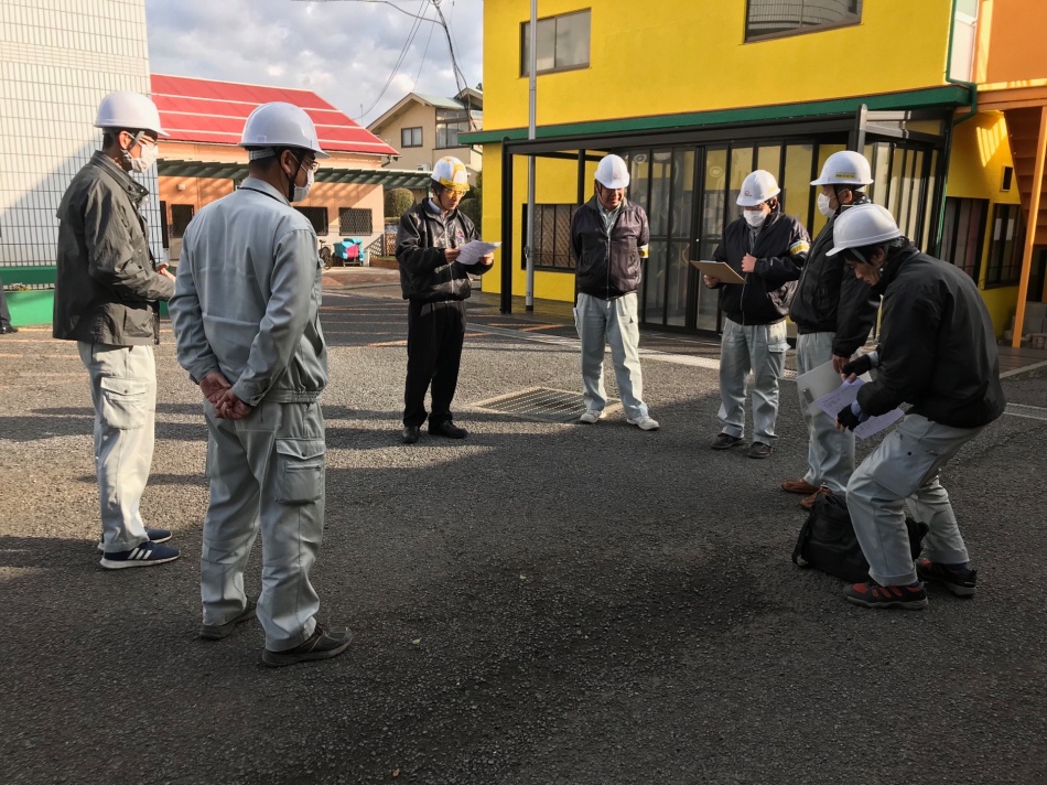 第412回の安全パトロールを行いました。松井産業