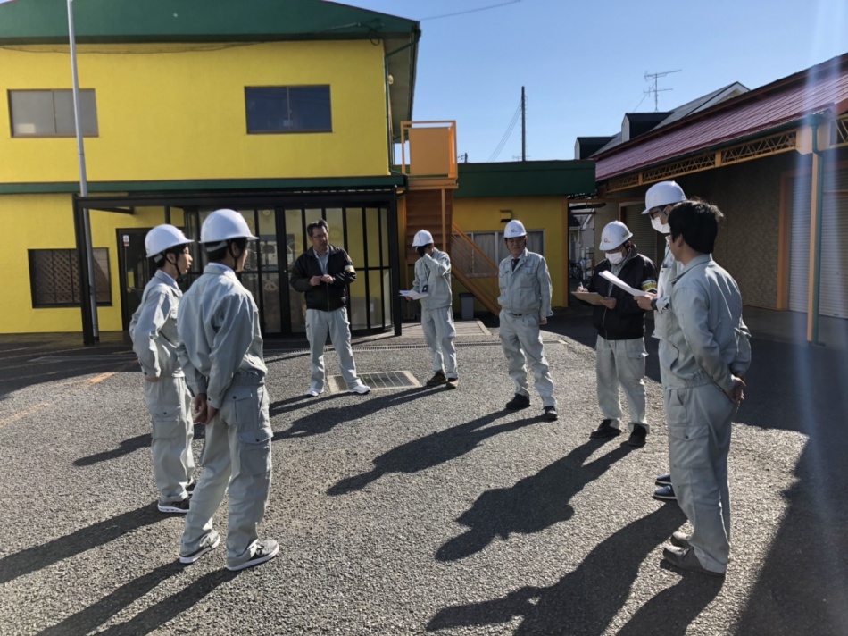 第417回目の安全パトロールを行いました。松井産業