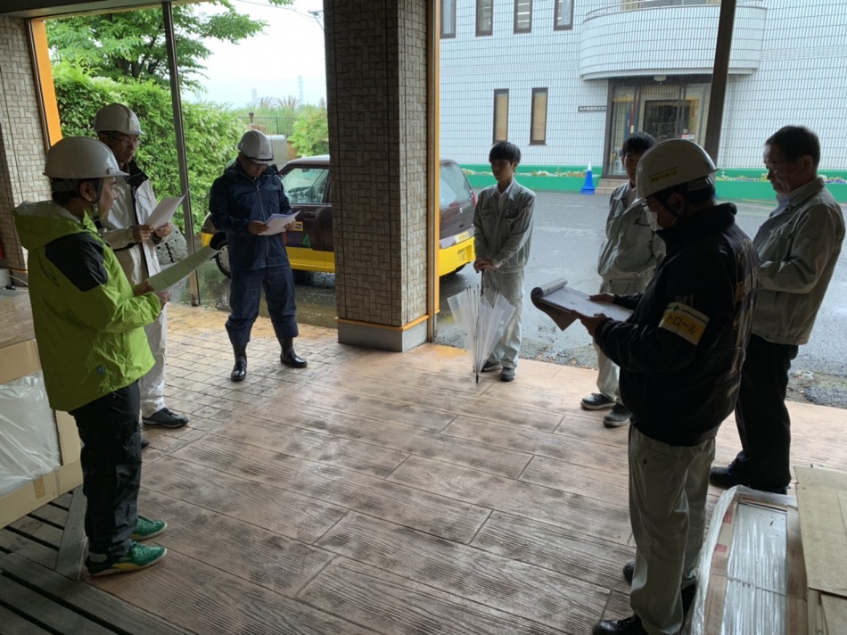 第422回目の安全パトロールを行いました。松井産業