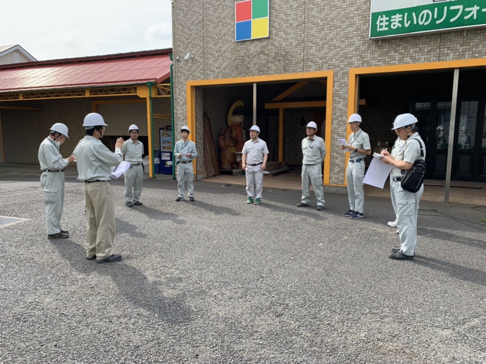 第424回目の安全パトロールを行いました。松井産業