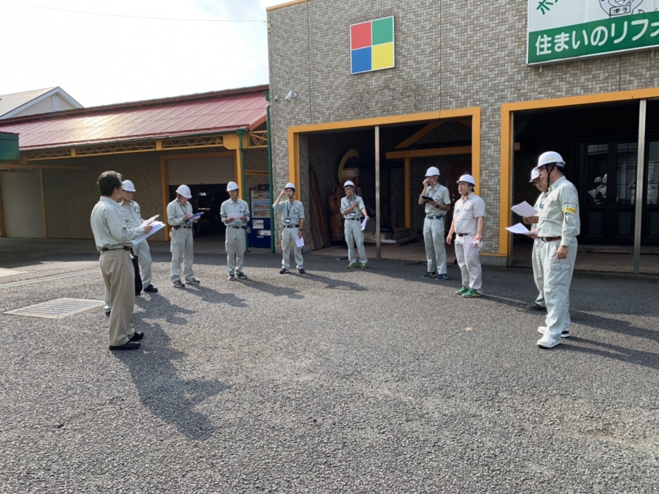 第432回安全パトロールを行いました。松井産業