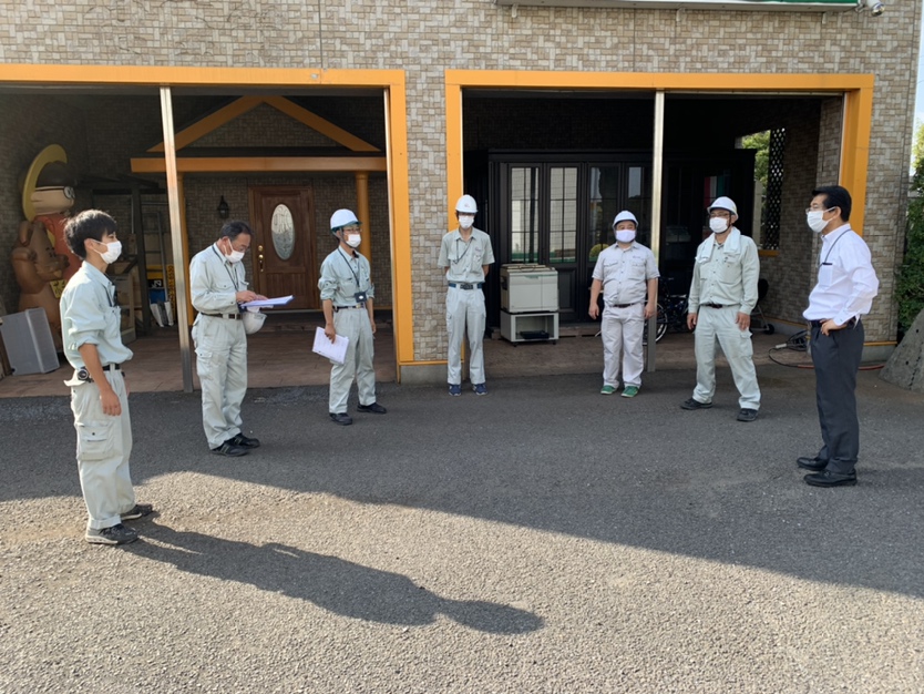 第486回目の安全品質パトロールを行いました。