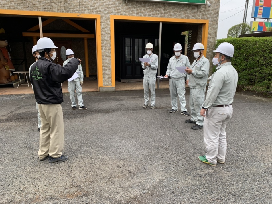 安全パトロールと安全大会 協力業者勉強会