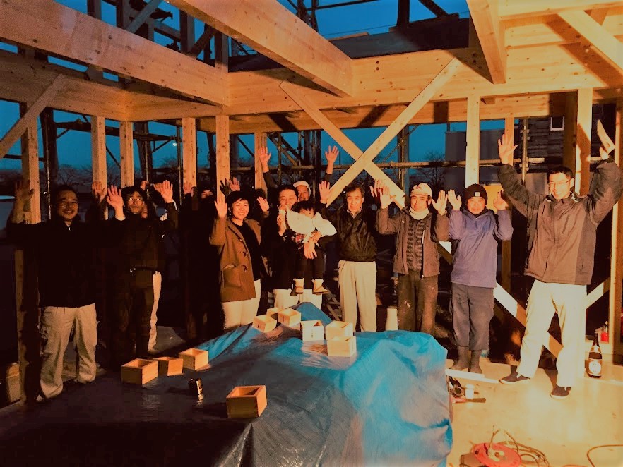 三郷市M様邸は上棟お清めを行い上棟式を行いました。松井産業