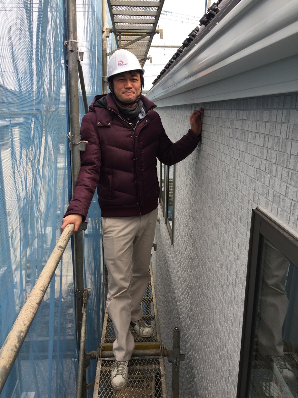 三郷市K様邸現場立ち合いと太陽光見学です。