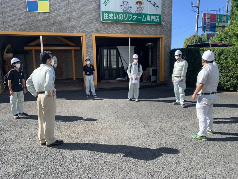 第532回安全パトロール、第108回協力業者勉強会を行いました。