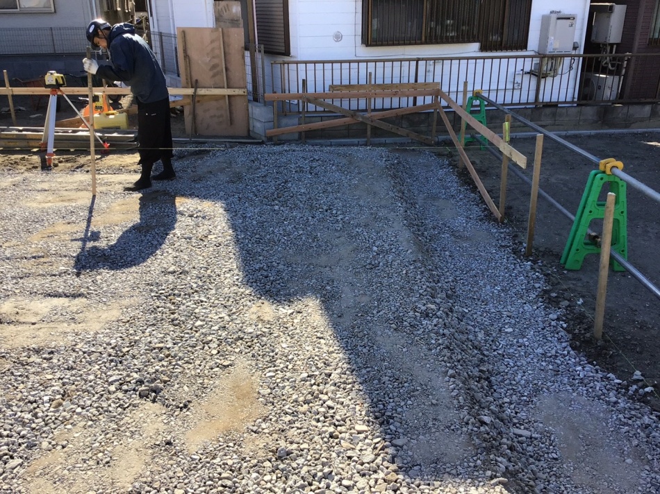 足立区S様邸は基礎工事中です。