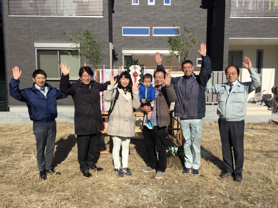 【埼玉県吉川市】T様邸の地鎮祭を行います。松井産業