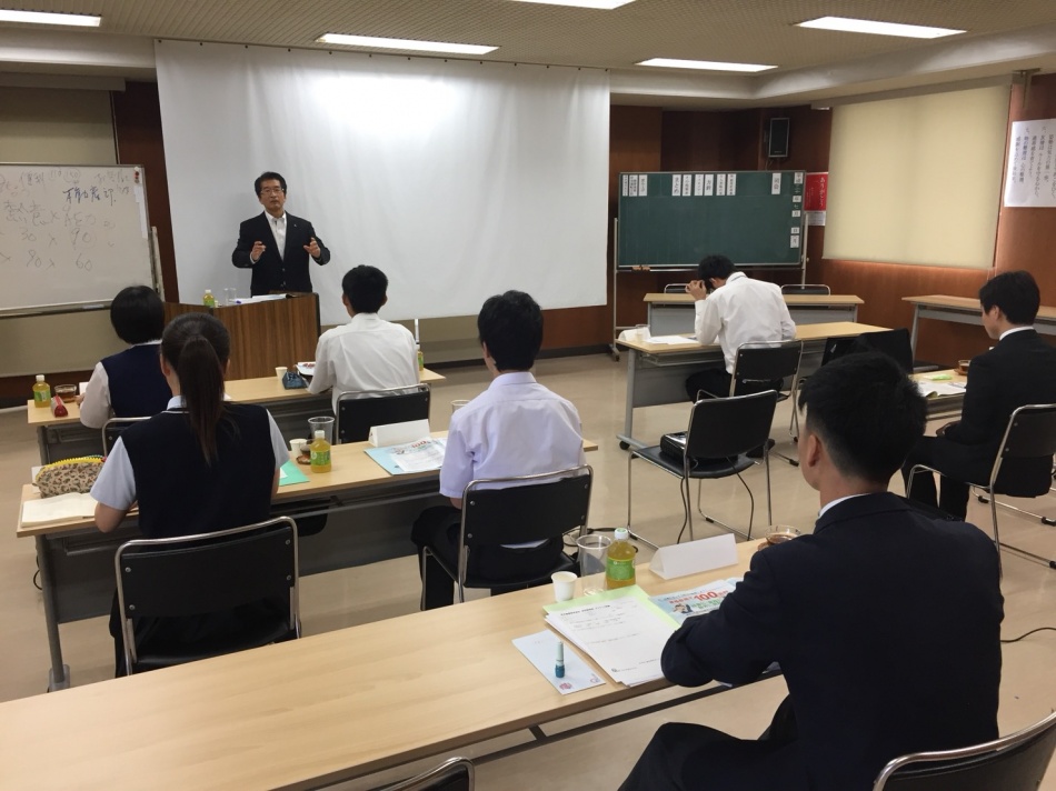 新卒採用説明会をしました。松井産業