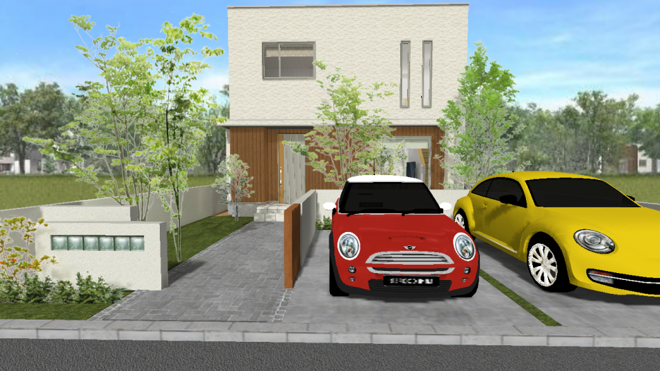 シンプルで美しい家にはふさわしい窓をつける