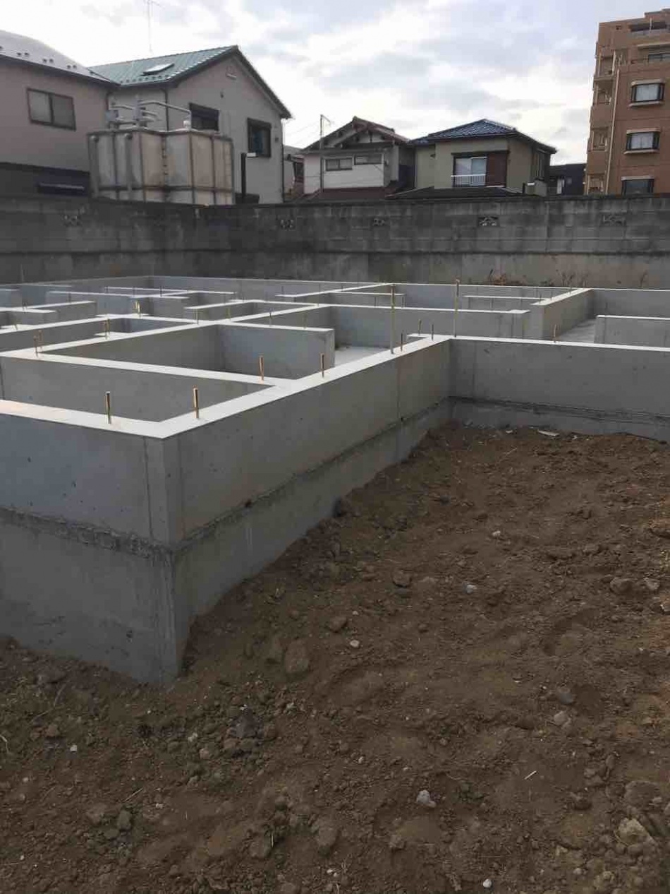 埼玉県三郷市S様邸基礎工事が完了しました。