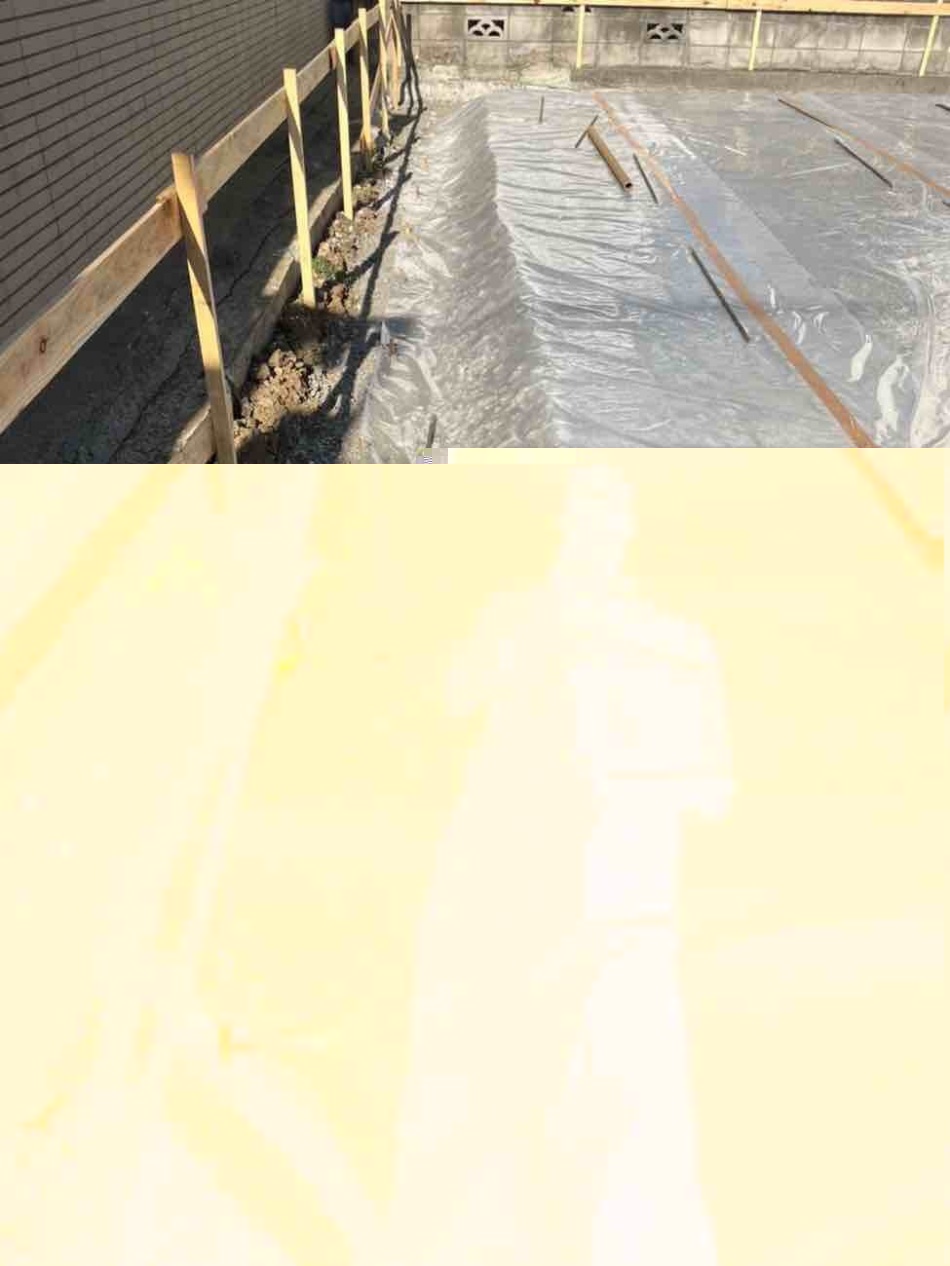 東京都足立区S様邸注文住宅新築工事は基礎工事を行いました。