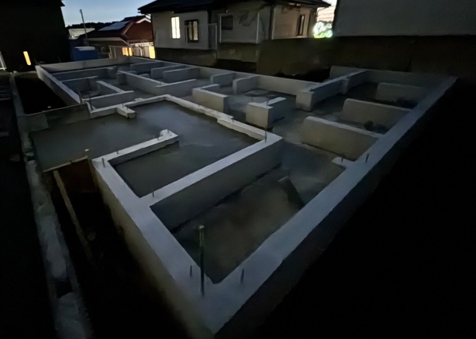 千葉県柏市M様邸基礎工事が完了しました。上棟に向けて準備します。