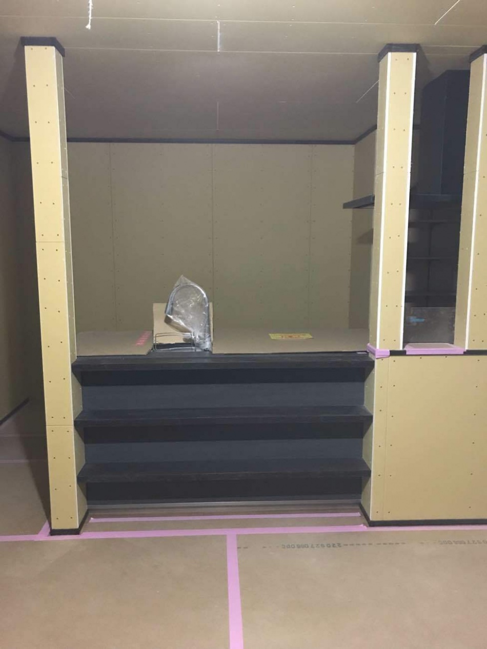 埼玉県久喜市T様邸注文住宅新築工事は木工事中です。