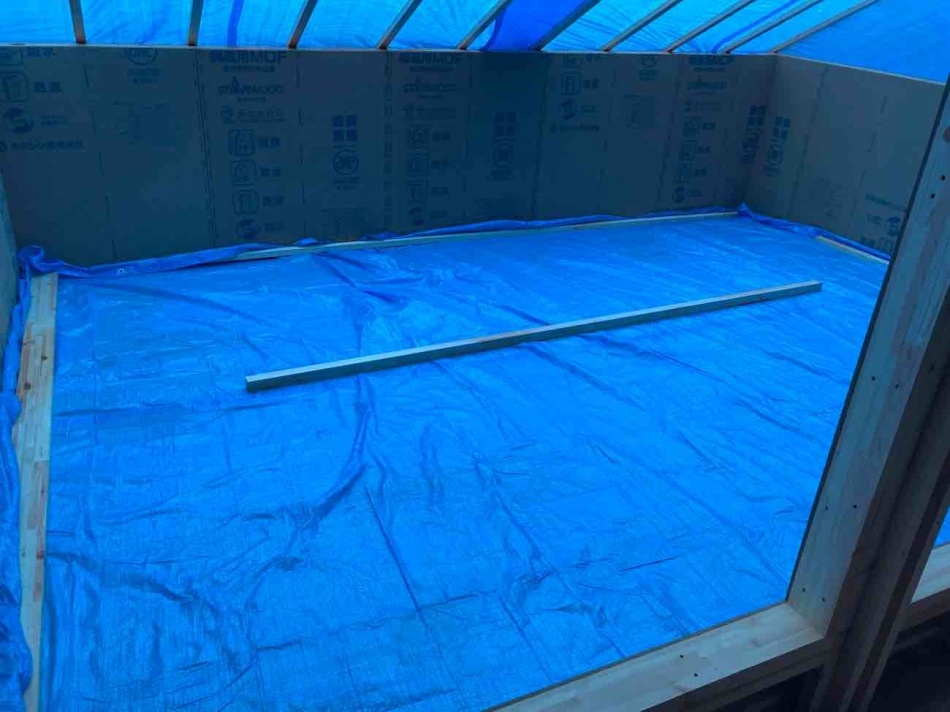 【埼玉県三郷市】H様邸注文住宅新築工事は木工事中です。