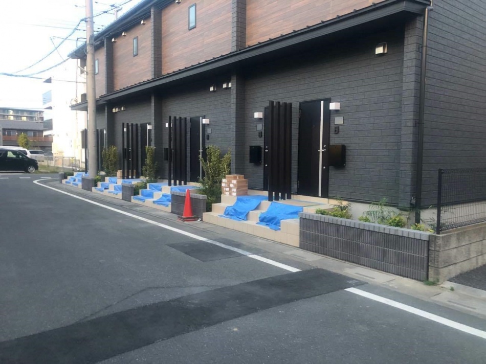 埼玉県吉川市M様賃貸住宅新築工事はお引渡しあとわずかです。