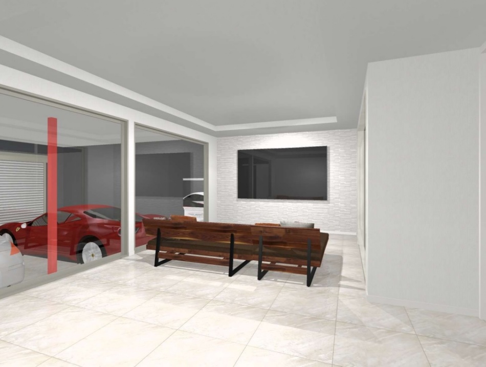 埼玉県三郷市T様邸ガレージハウス新築工事はご成約になりました。