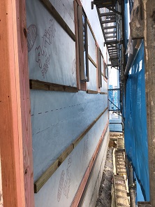 【埼玉県八潮市】O様邸は外壁サイデイング工事を行っています。