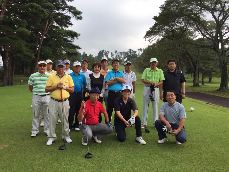 松井産業業者会「松友会」ゴルフコンペ