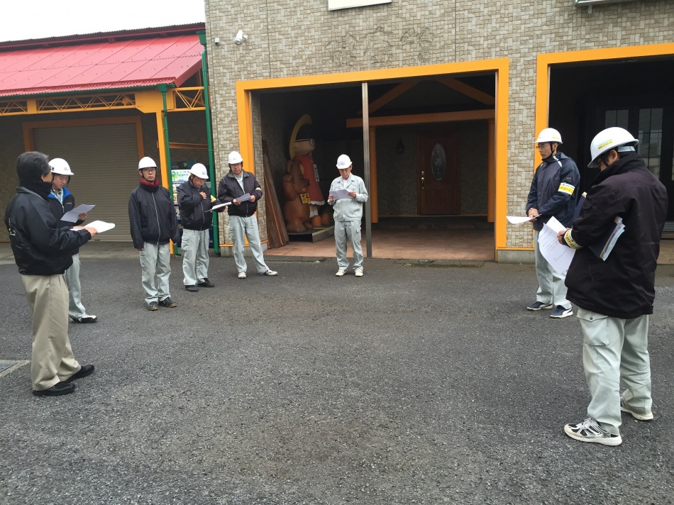 第292回安全パトロールを行いました。松井産業