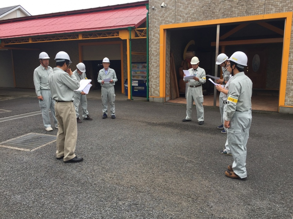 毎週恒例の安全パトロールを行いました。第389回目