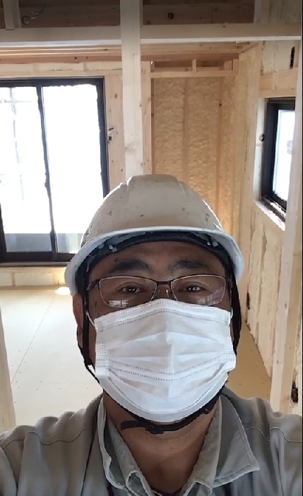 吉川市T様邸は吹付け断熱工事を行いました。