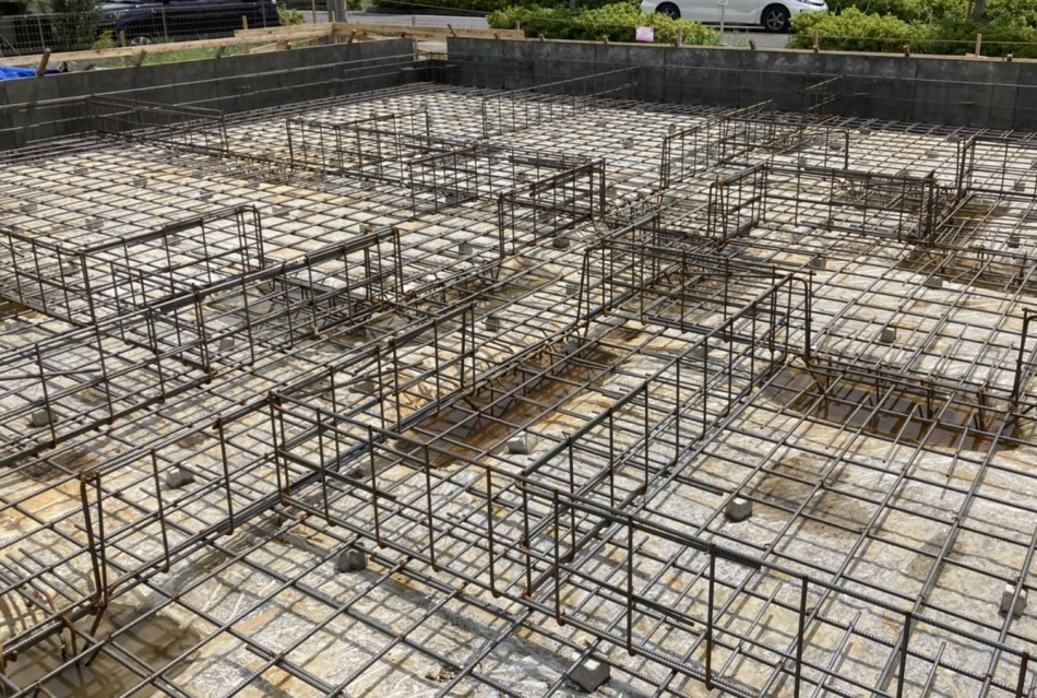 埼玉県吉川市T様邸注文住宅新築工事は基礎配筋工事を行いました。