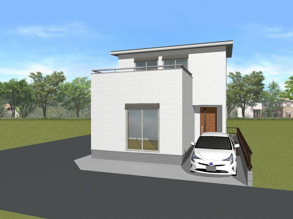 埼玉県三郷市H様邸注文住宅新築工事はご成約になりました。