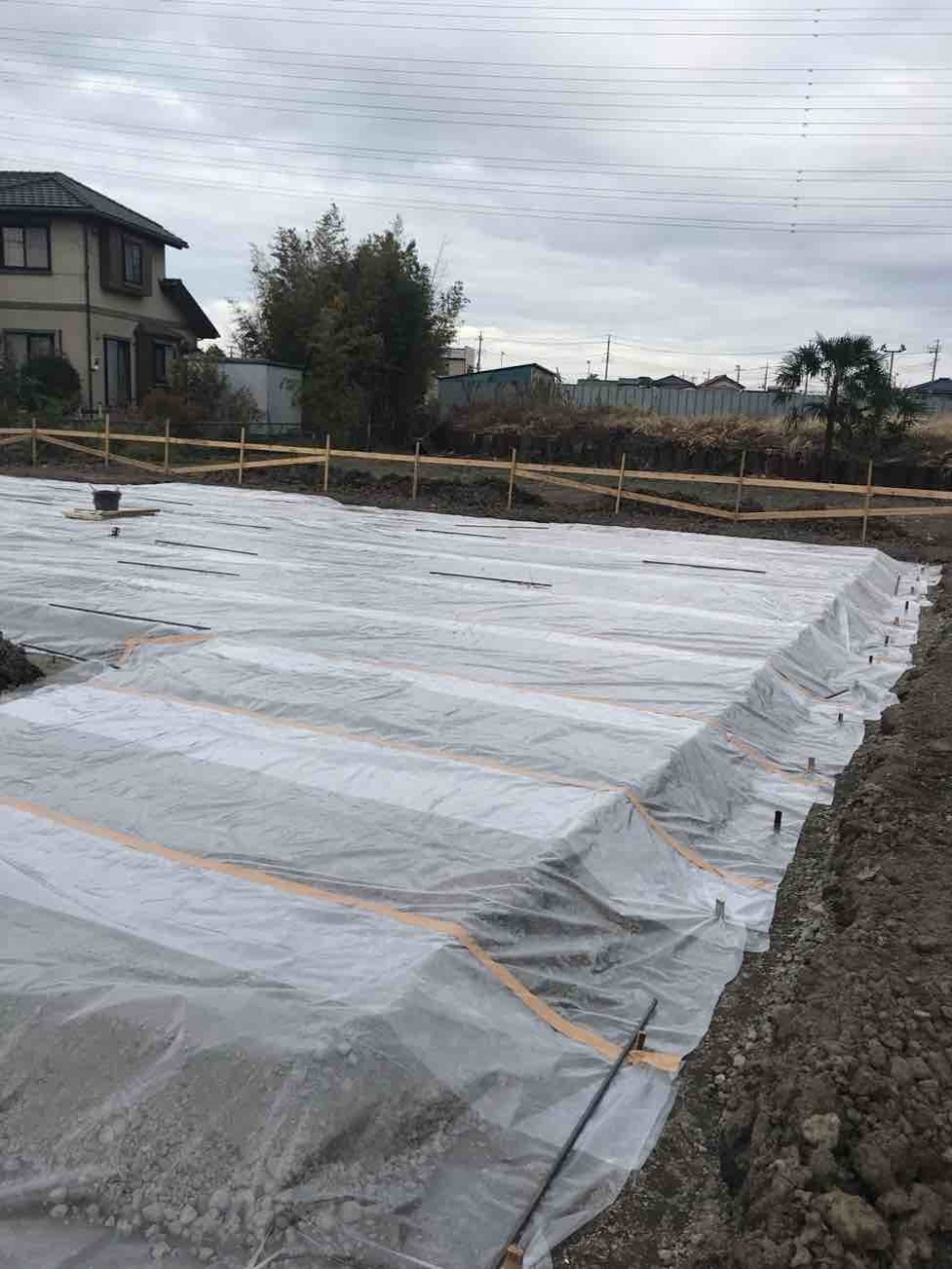 埼玉県越谷市N様邸注文住宅新築工事がはじまりました。