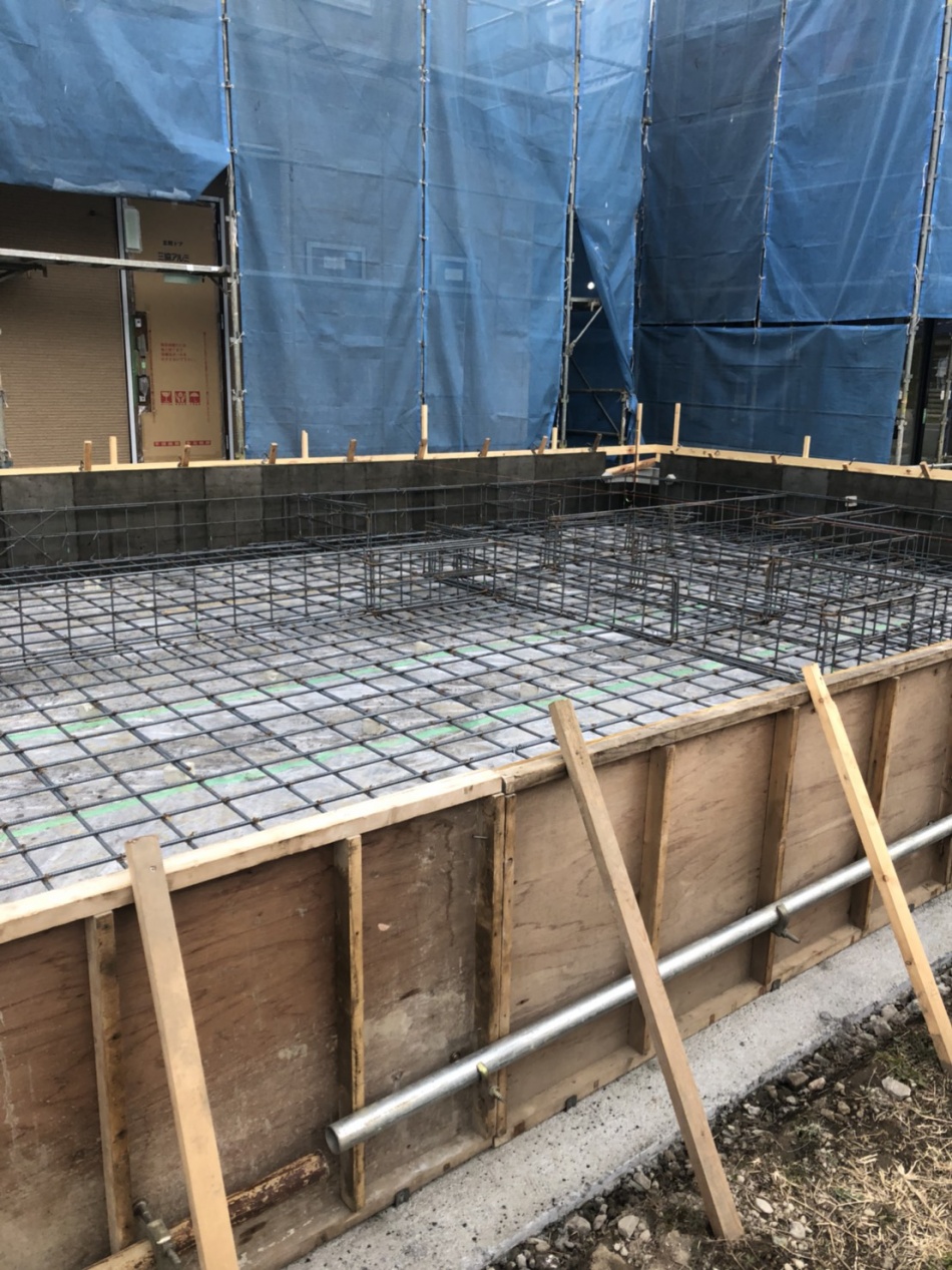 吉川市T様邸は社内配筋検査を行いました。