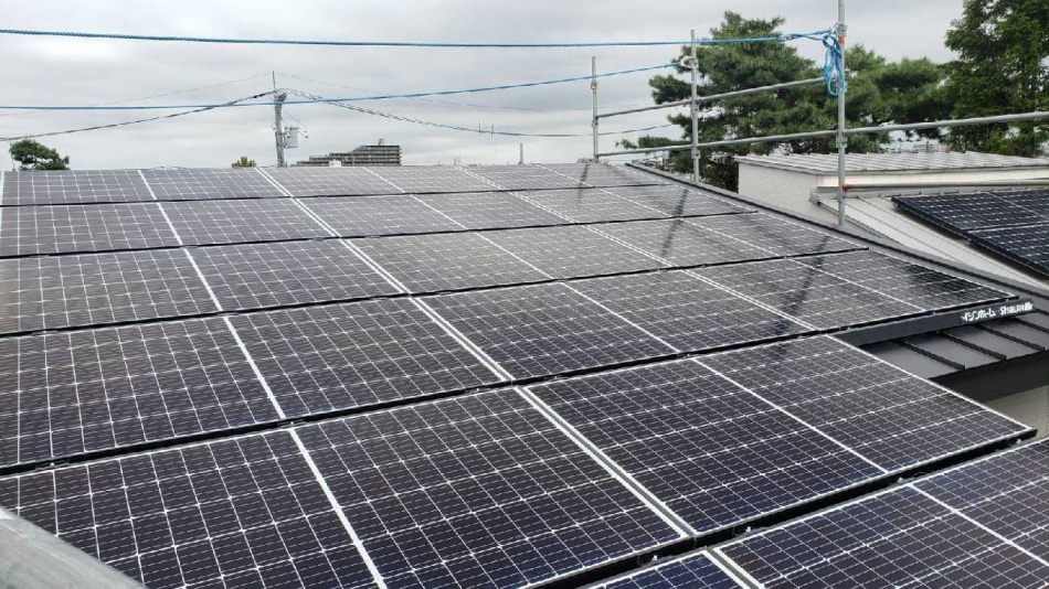 【東京都練馬区】I様邸注文住宅新築工事は太陽光が取り付きました。