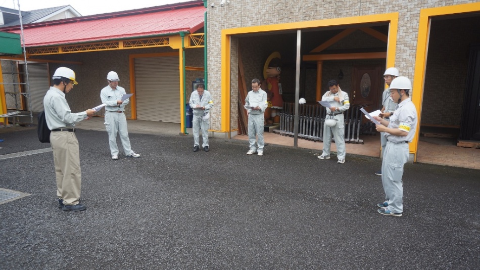 【第271回安全パトロール】現場巡回を行いました。松井産業