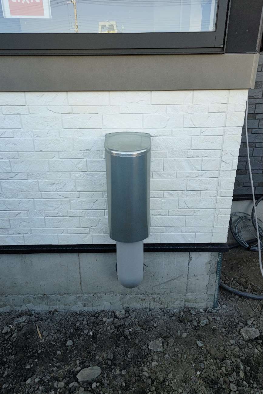 埼玉県三郷市S様邸注文住宅新築工事はアレルノンフィルターが取り付きました。