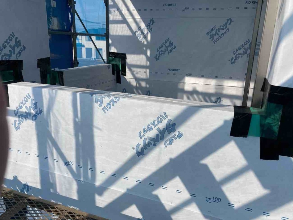 埼玉県三郷市O様戸建て賃貸住宅は防水紙工事を行いました。