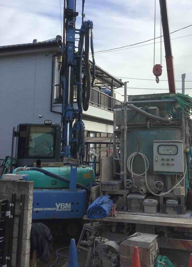 埼玉県三郷市H様邸は地盤改良工事を行いました。