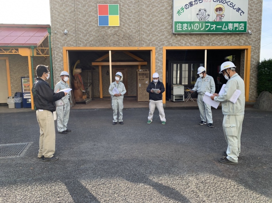 第495回目の安全品質パトロールを行いました。松井産業